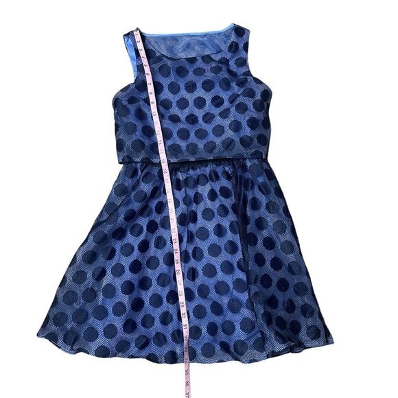 Betsey Johnson Polka Dot Pop Over Dress - Picture 12 of 14